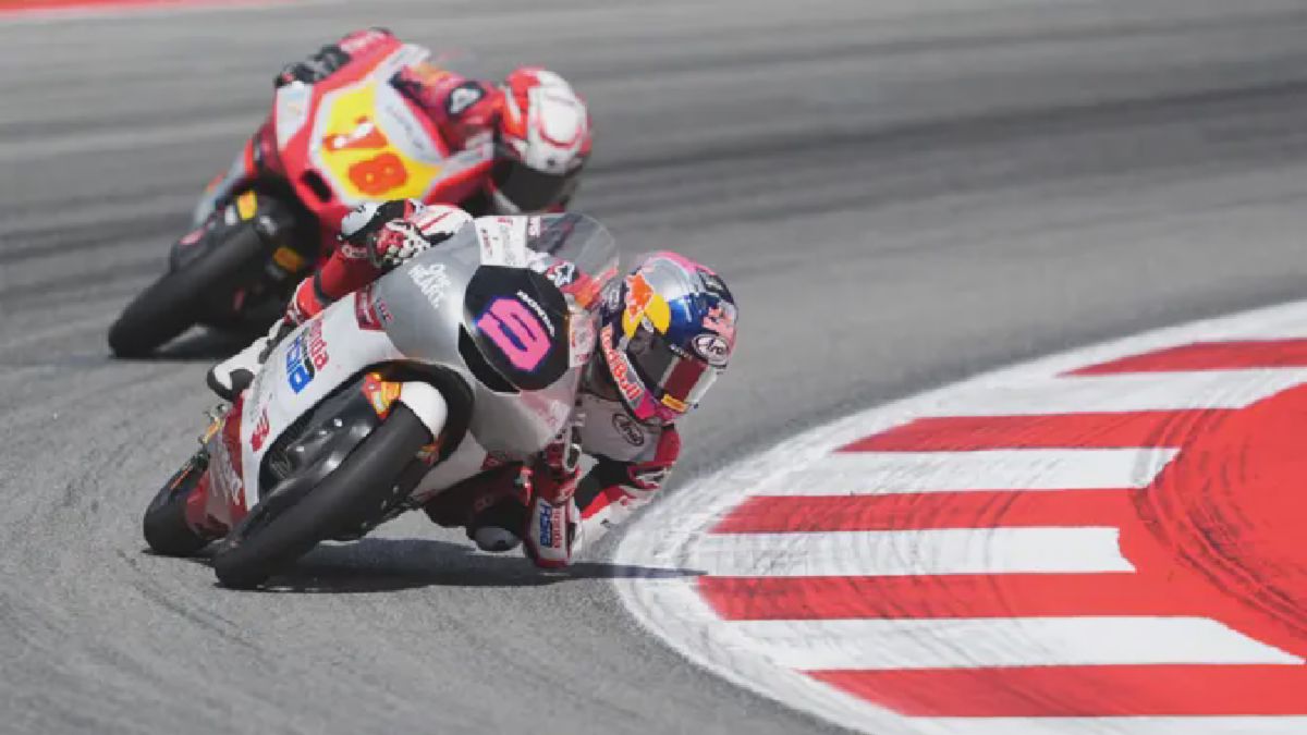 Veda Ega Pratama Raih Posisi Kedelapan di Moto3 Catalunya