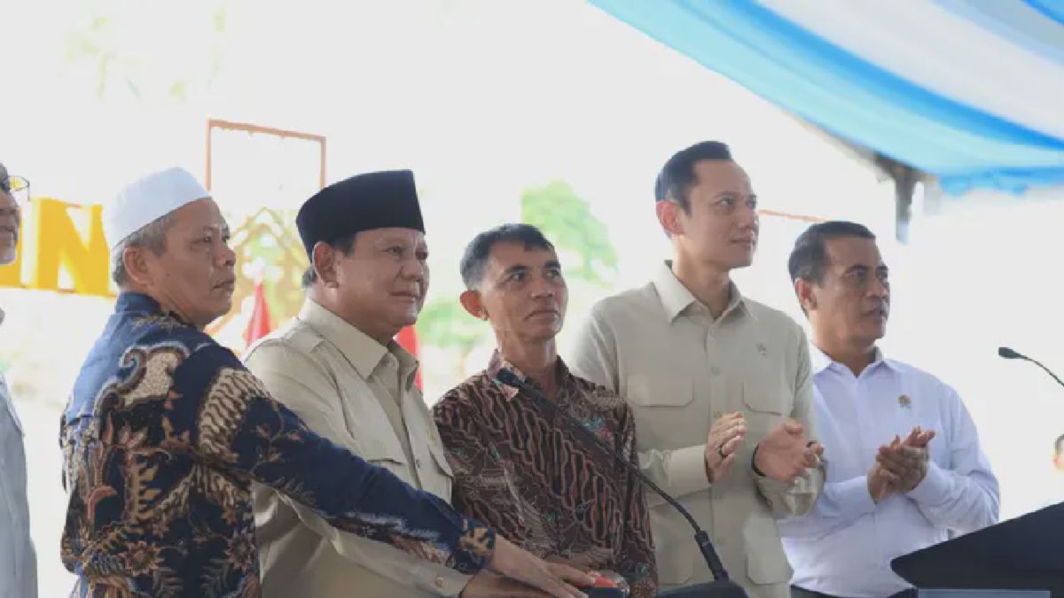 Prabowo Resmikan Bendungan Meninting di Lombok Barat, Irigasi 1.500 Hektar