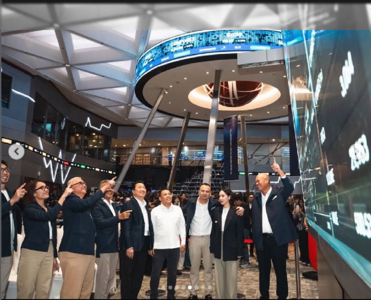 RANS Entertainment Resmi Melantai di BEI, Saham Langsung Naik