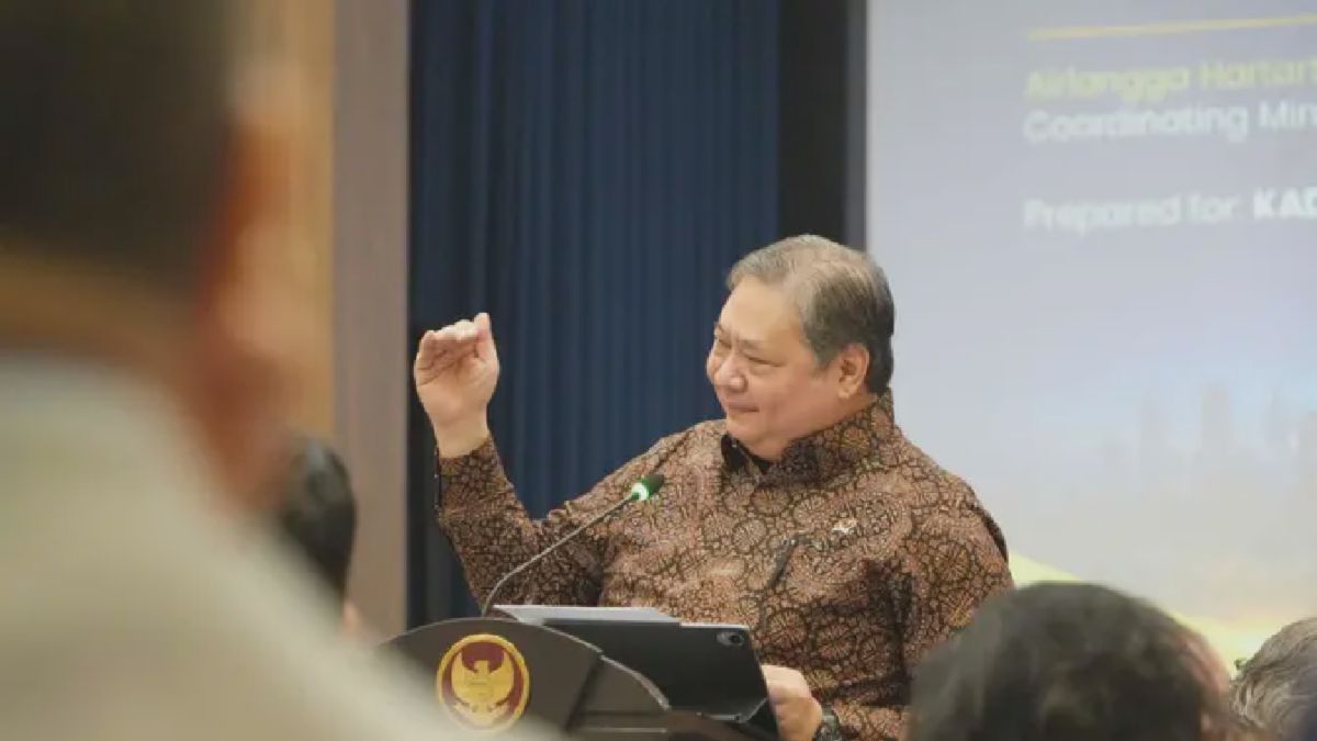 Airlangga Hartarto Paparkan Strategi Ekonomi Nasional di Forum Kadin Indonesia