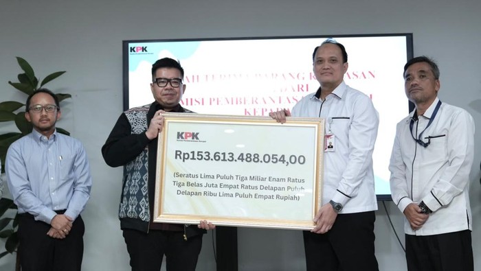TASPEN Terima Pengembalian Dana Rampasan Rp 153,6 Miliar dari KPK, Diapresiasi Manajemen