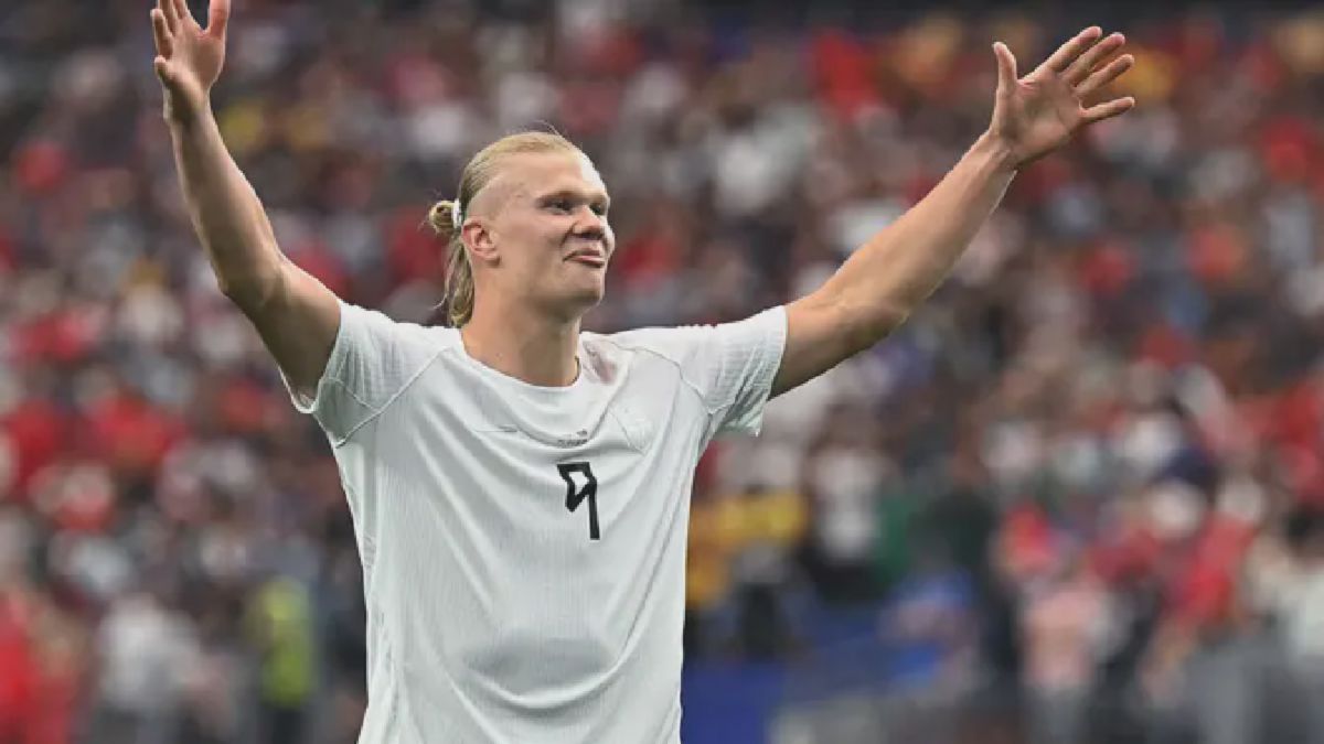 Erling Haaland Antar Norwegia ke 16 Besar Piala Dunia