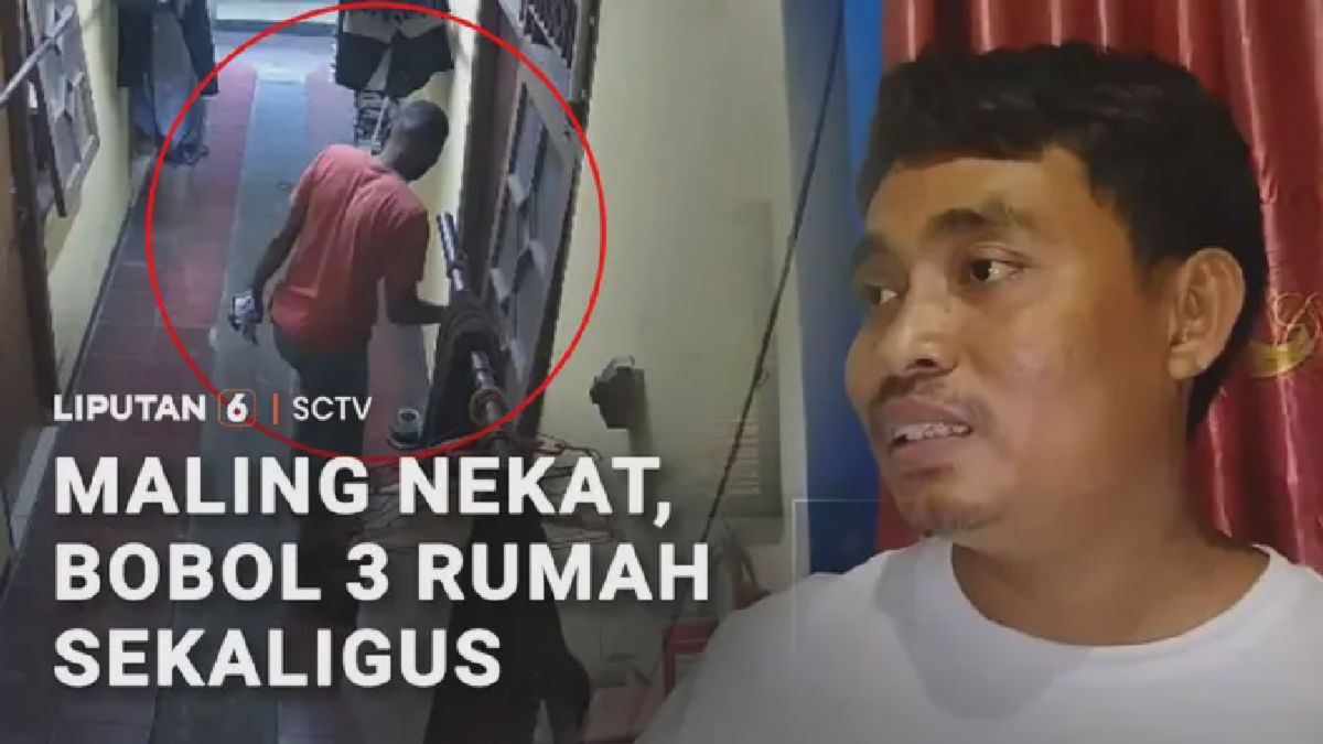 Kawanan Maling Bobol Tiga Rumah dan Warung dalam Semalam