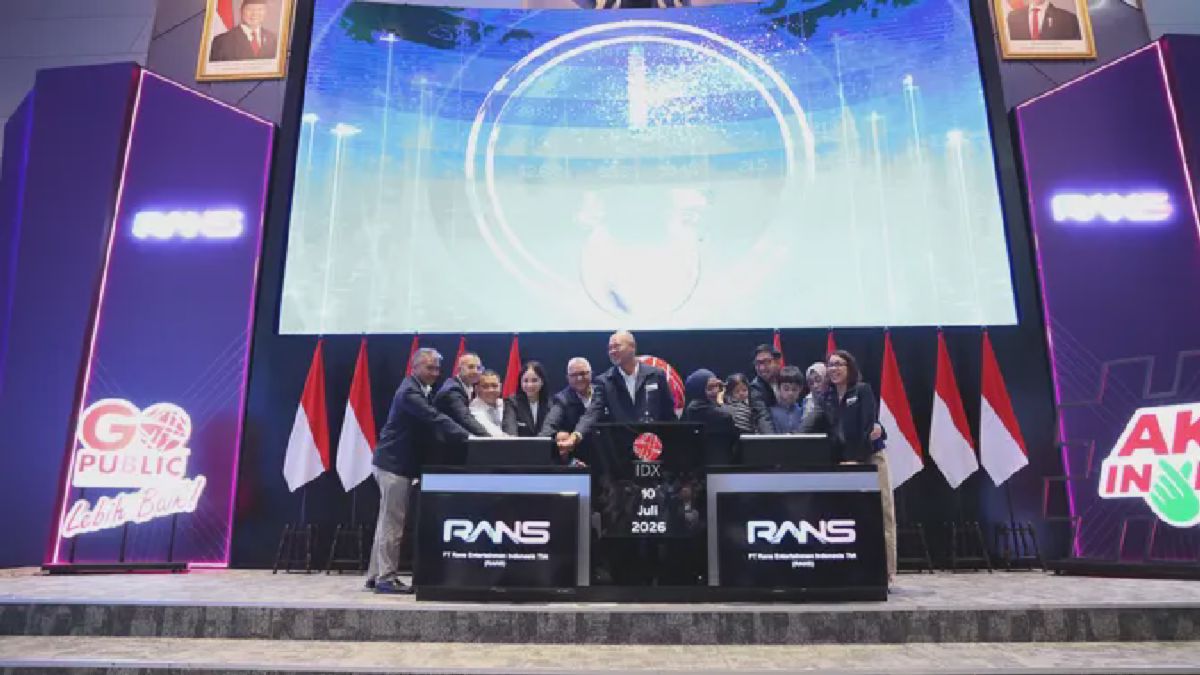 PT RANS Entertainmen Indonesia Resmi Tercatat di Bursa Efek Indonesia