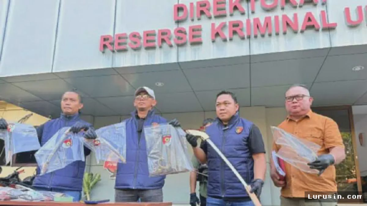 Polda Sulut Bongkar Pabrik Senjata Tajam Ilegal di Minahasa Utara