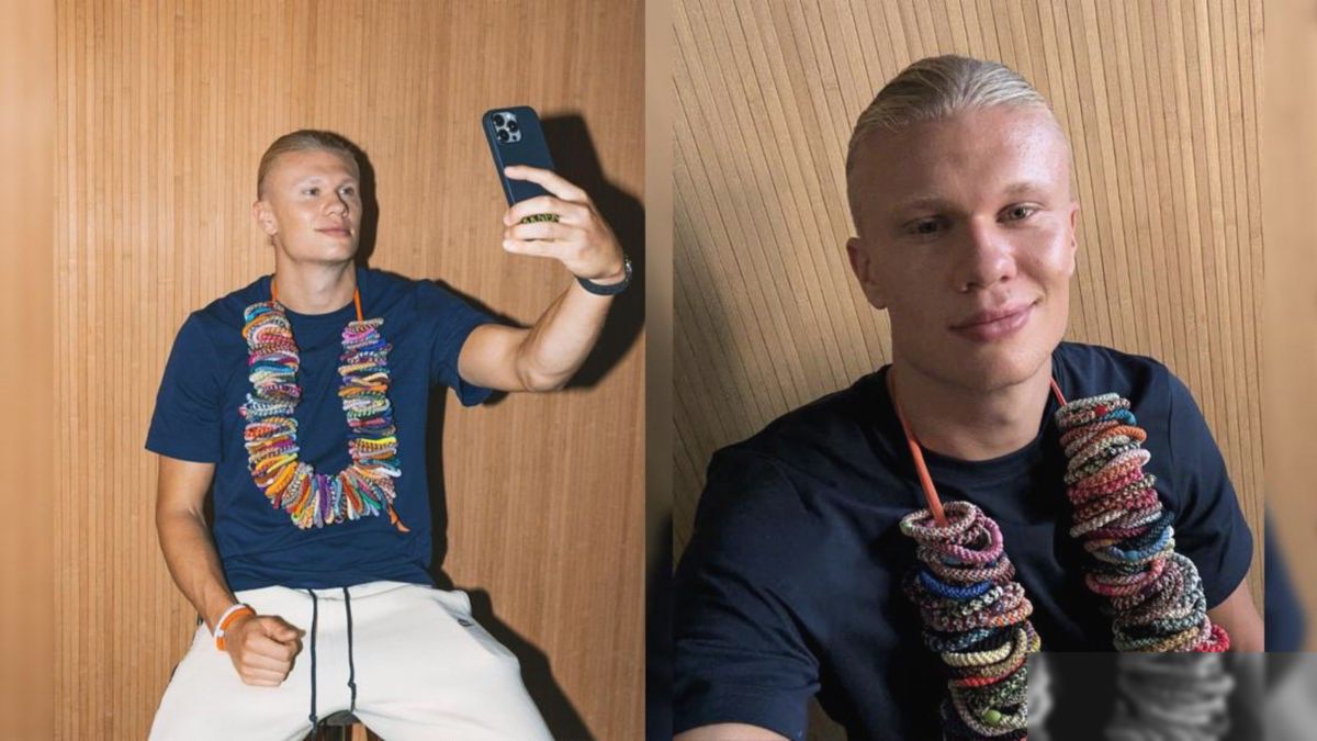 Ikat Rambut Erling Haaland Laris Manis, Edisi Khusus Piala Dunia Diburu Penggemar