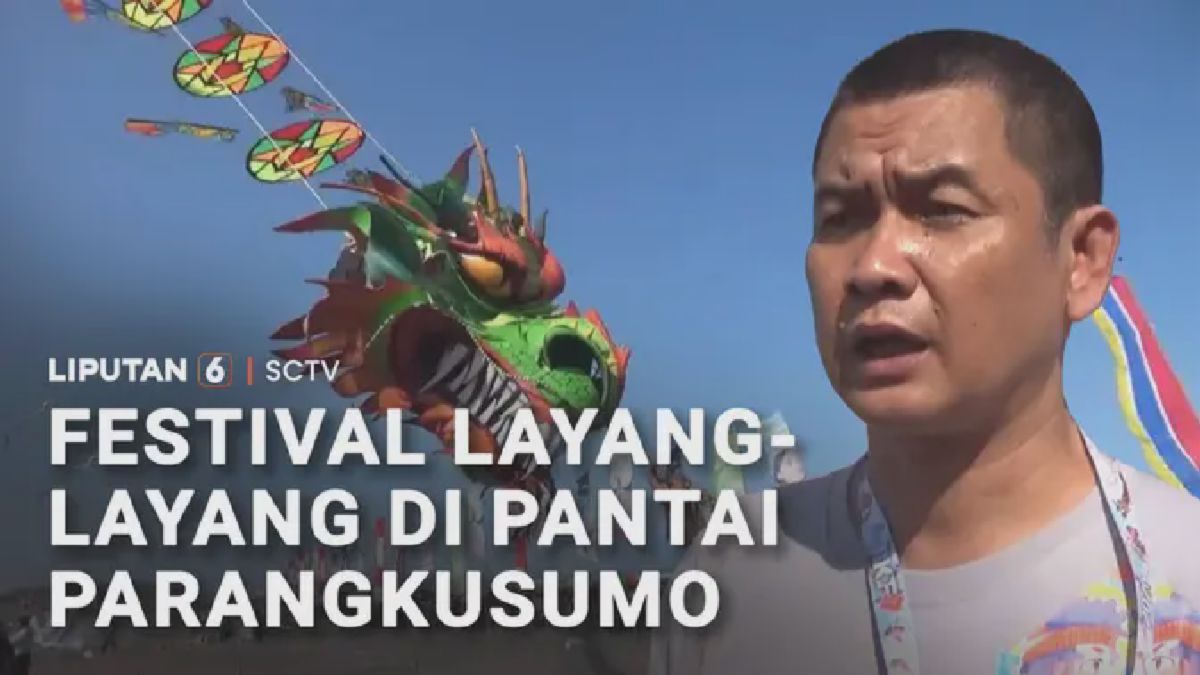 Pantai Parangkusumo Gelar Festival Layang-Layang Internasional