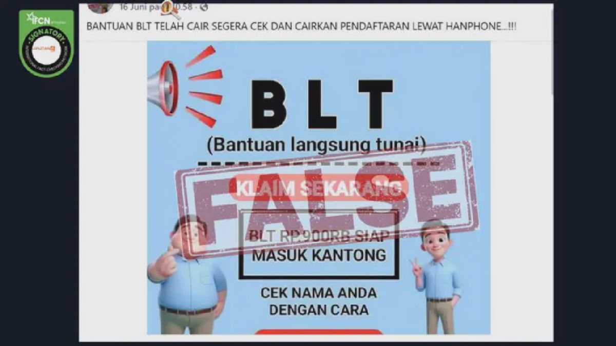 Waspada Link Pendaftaran BLT via Ponsel, Ini Cek Faktanya
