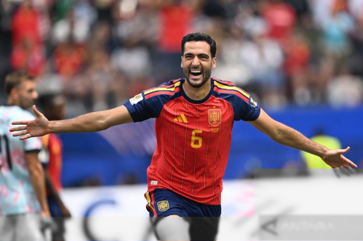 Spanyol Taklukkan Belgia, Mikel Merino Jadi Pahlawan Kemenangan