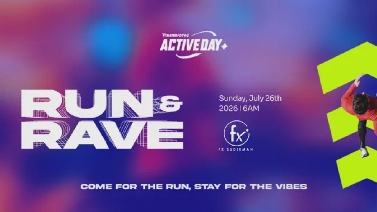 Youniverse Active Day Hadirkan Konsep RUN & RAVE untuk Minggu Pagi