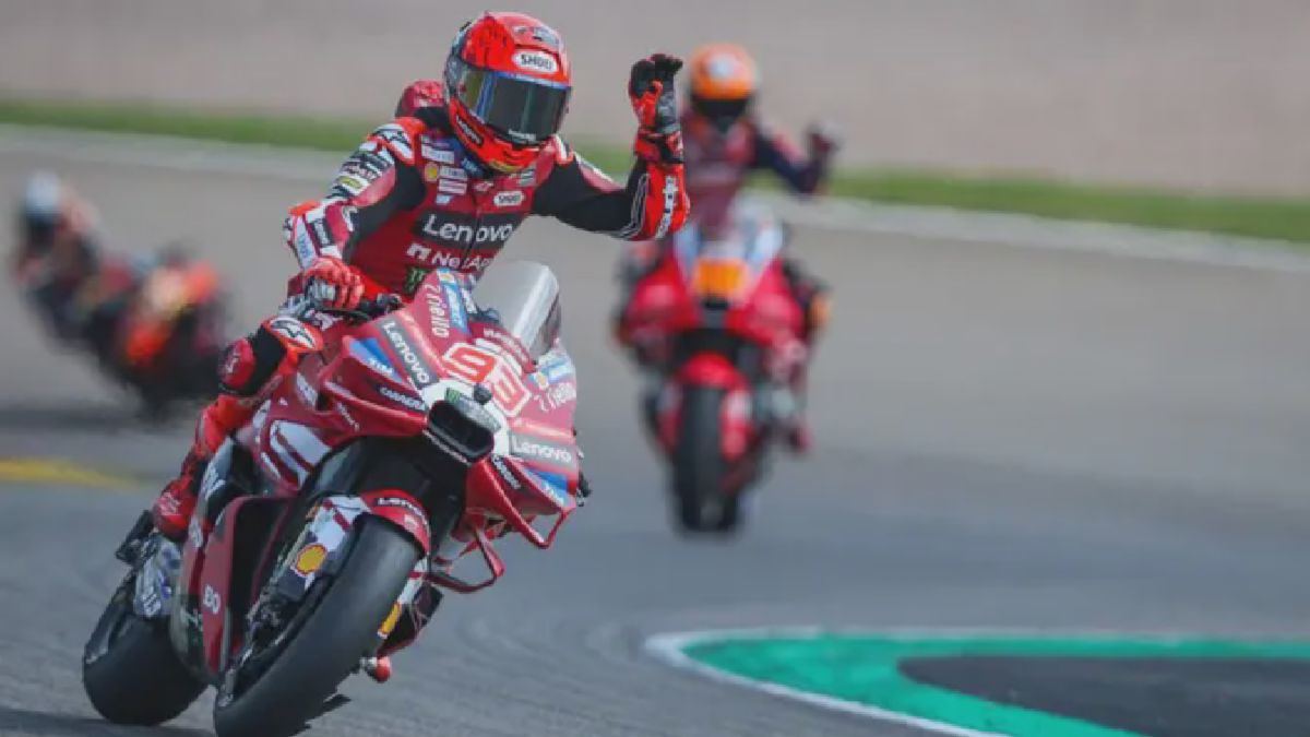 Marc Marquez Pimpin Latihan MotoGP Jerman di Sachsenring