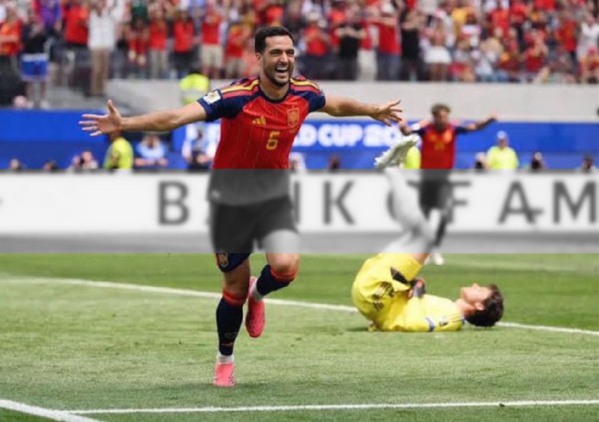 Mikel Merino Cetak Gol Menit Akhir, Spanyol Lolos Semifinal