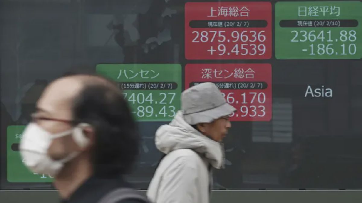 Pasar Saham Asia Lesu Diterpa Lonjakan Kasus Virus Corona