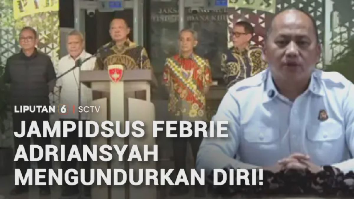 Febrie Adriansyah Resmi Mundur dari Jabatan Jampidsus