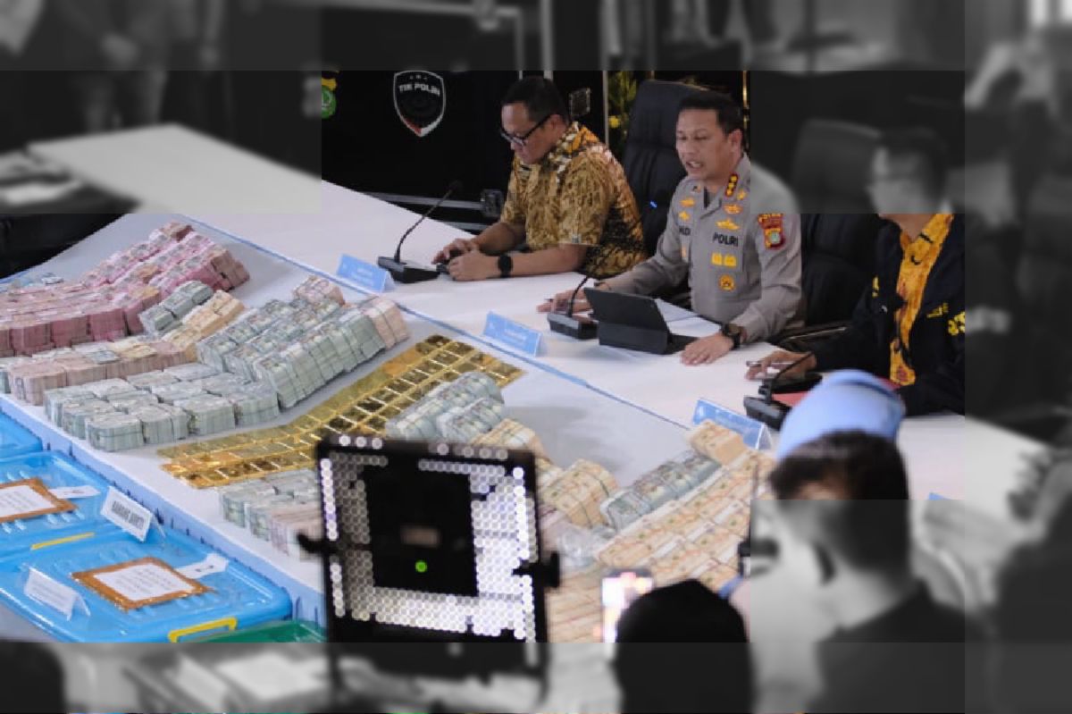 Polri Dalami Aset Emas dan Uang Miliaran di Sentul