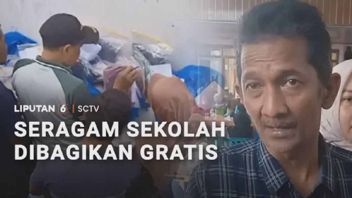 Dinas Pendidikan Bagikan 15.000 Seragam Gratis untuk Siswa Miskin