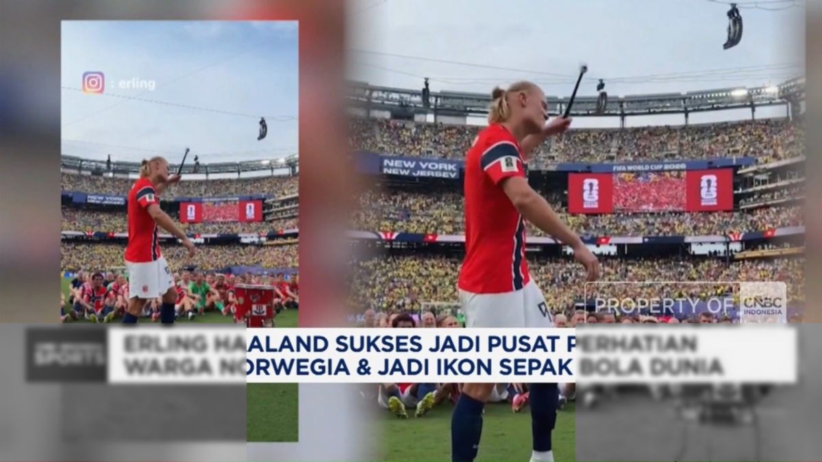 Haaland Jadi Magnet Jelang Duel Bersejarah Norwegia vs Inggris