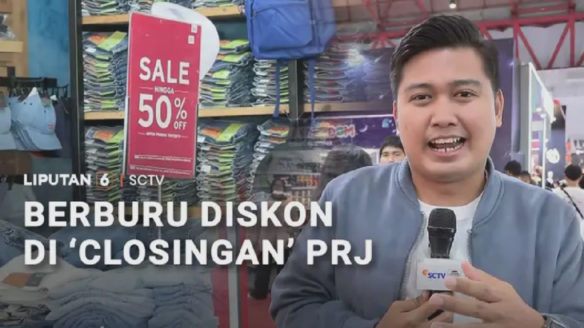 Pengunjung Serbu Diskon 70 Persen di Hari Terakhir PRJ