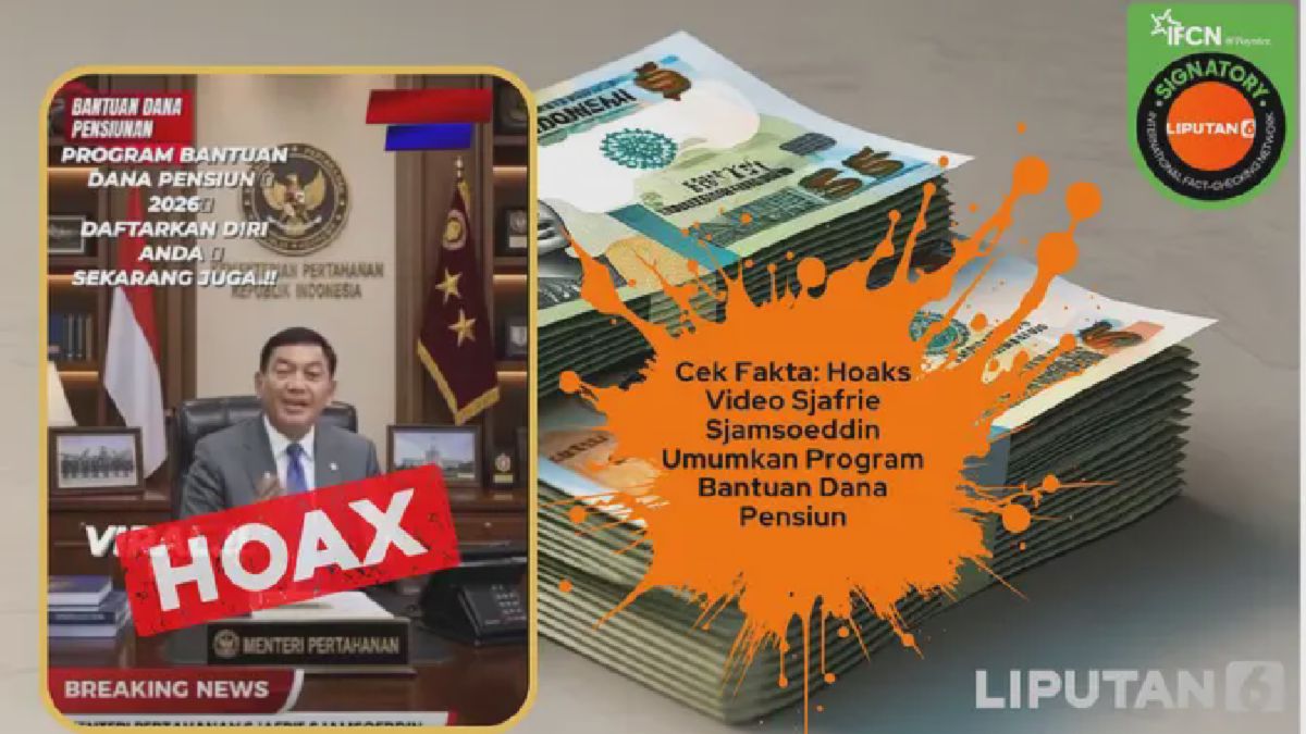 JAKARTA — Video rekayasa menampilkan Menteri Pertahanan Sjafrie Sjamsoeddin mendadak viral karena