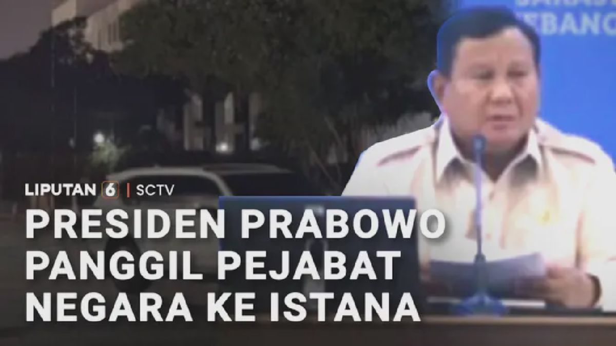 Prabowo Panggil Pejabat Negara Bahas Tiga Kasus Korupsi