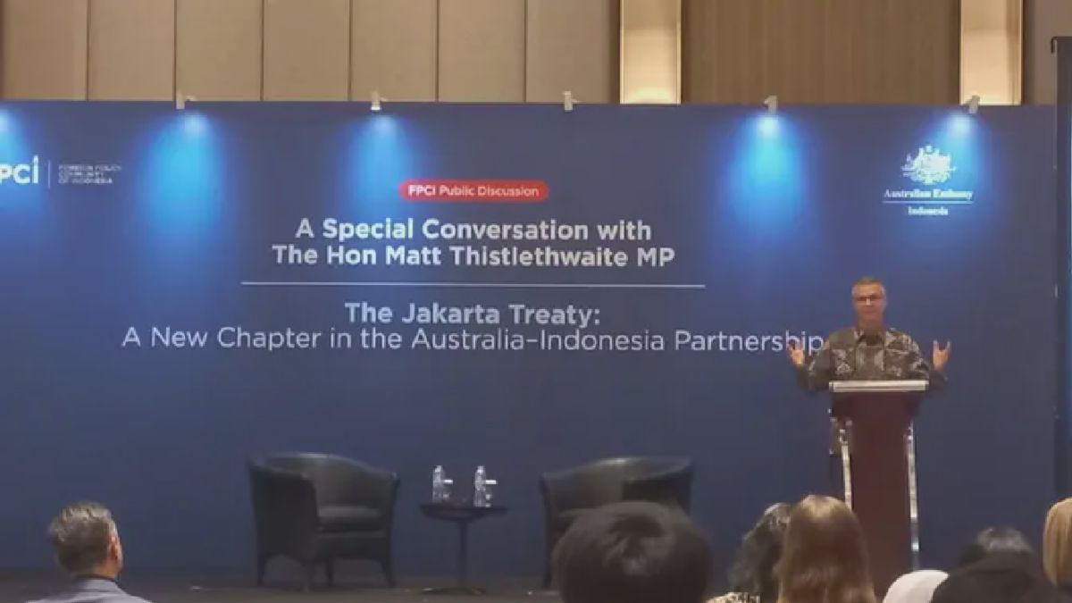 Australia dan Indonesia Perkuat Kemitraan Lewat Jakarta Treaty