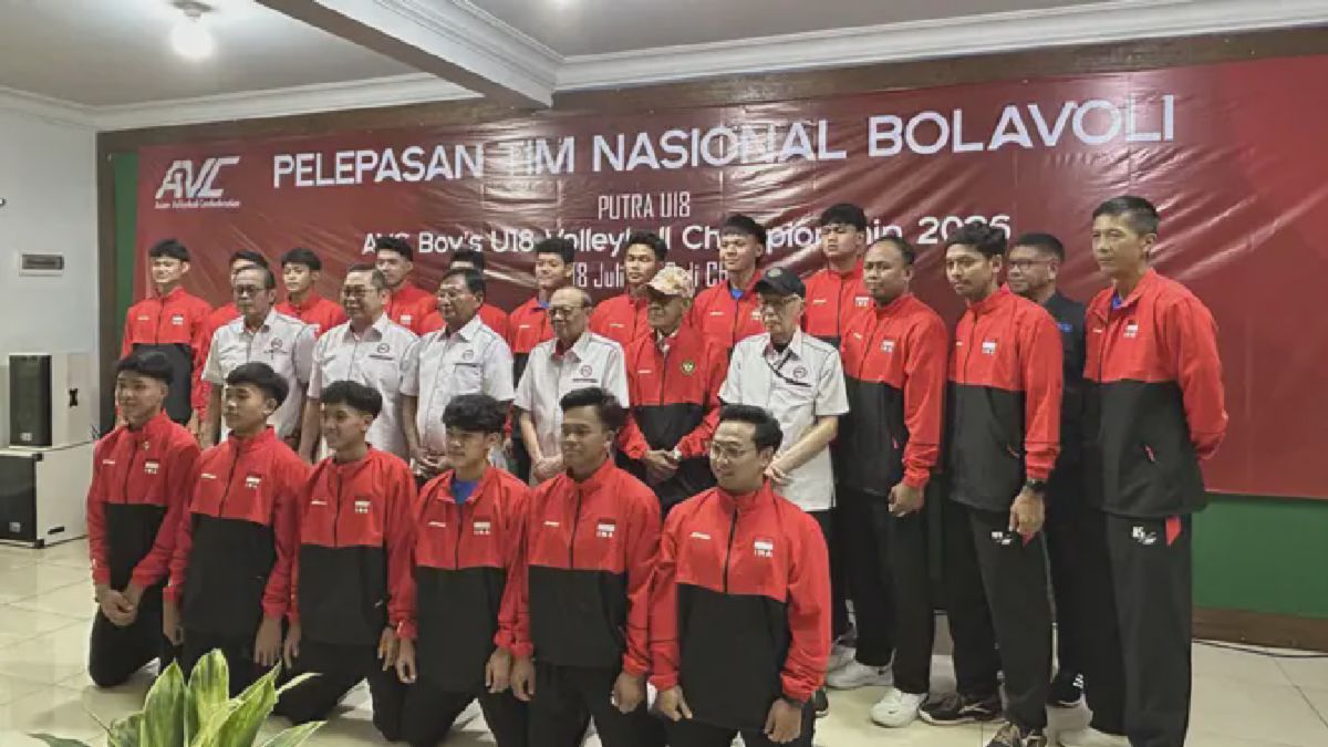 PBVSI Lepas Timnas Voli Putra Indonesia ke SEA V Cup 2026
