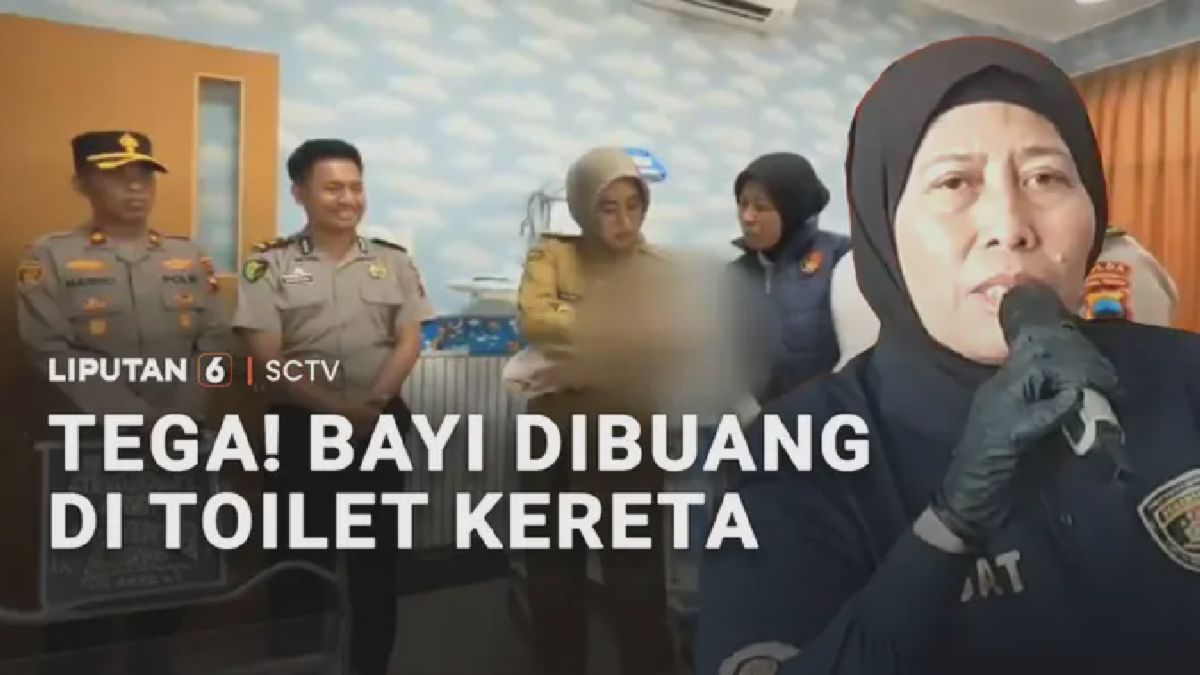 Bayi Dibuang di Toilet Kereta, Pelaku Pasangan Selingkuh Ditangkap
