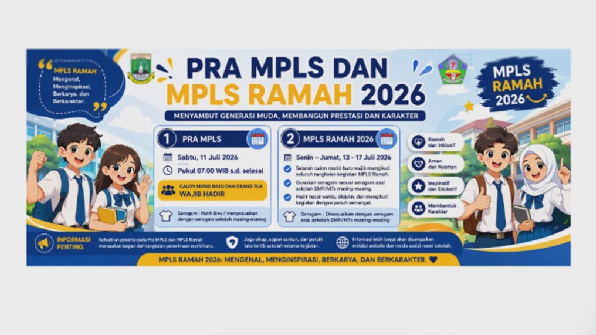 Twibbon MPLS 2026 Terbaru: Semarakkan Hari Pertama Sekolah