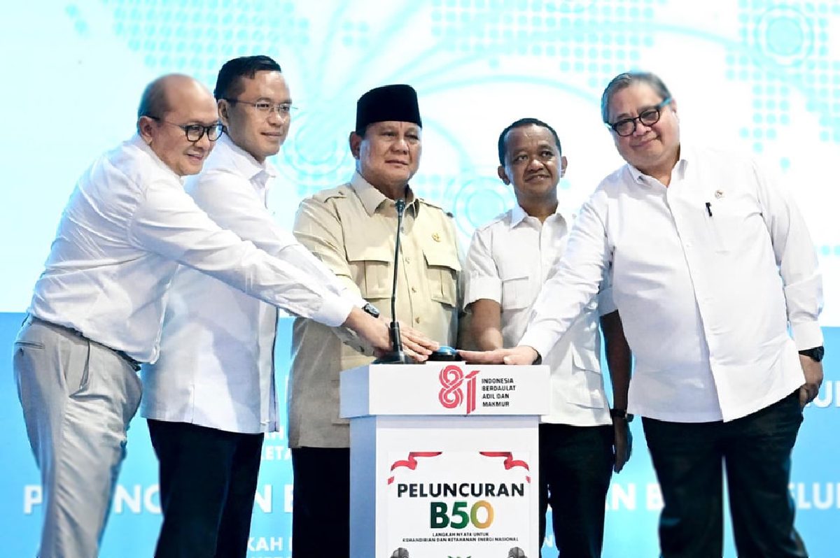 Indonesia Luncurkan Mandatori B50 Demi Kemandirian Energi Nasional