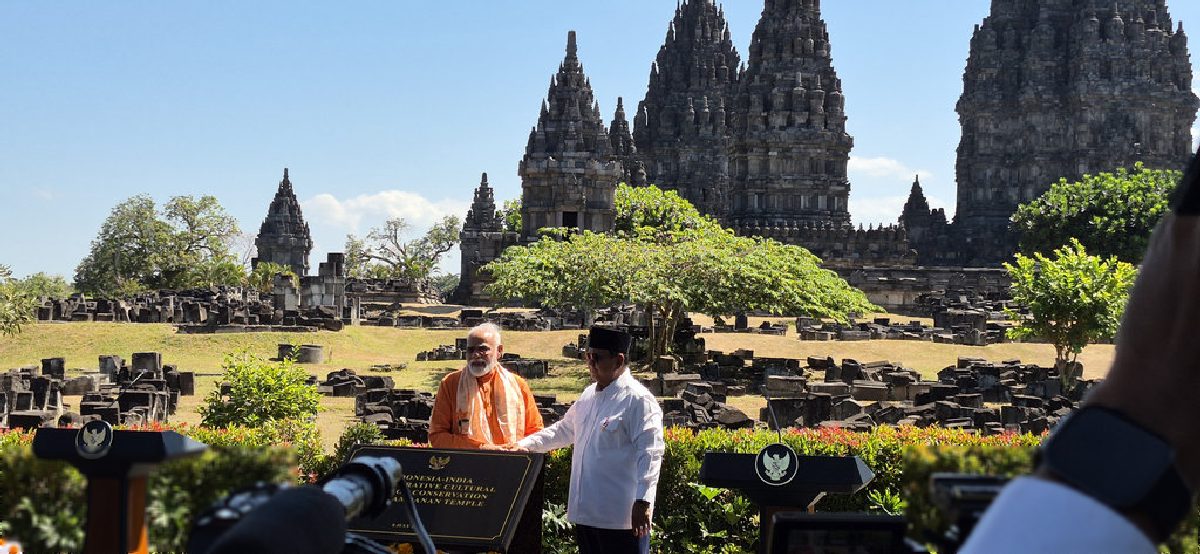 Indonesia dan India Teken Kerja Sama Restorasi Candi Prambanan