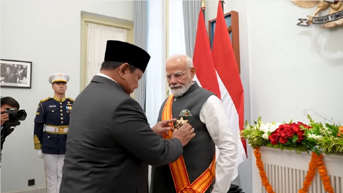 Prabowo Anugerahkan Bintang Adipurna kepada PM India