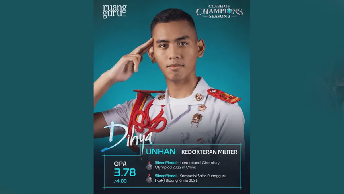Profil Muhammad Dihya Aby Abdi, Peserta Clash of Champions Musim Ketiga