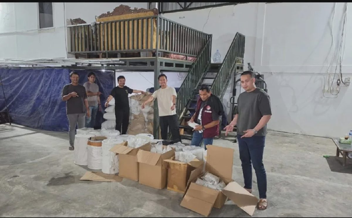 Pabrik Karisoprodol di Semarang Digerebek, 308 Ribu Butir Diamankan