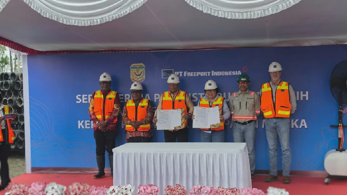 Pipa Air Bersih 11 Kilometer Dihibahkan Freeport untuk Mimika