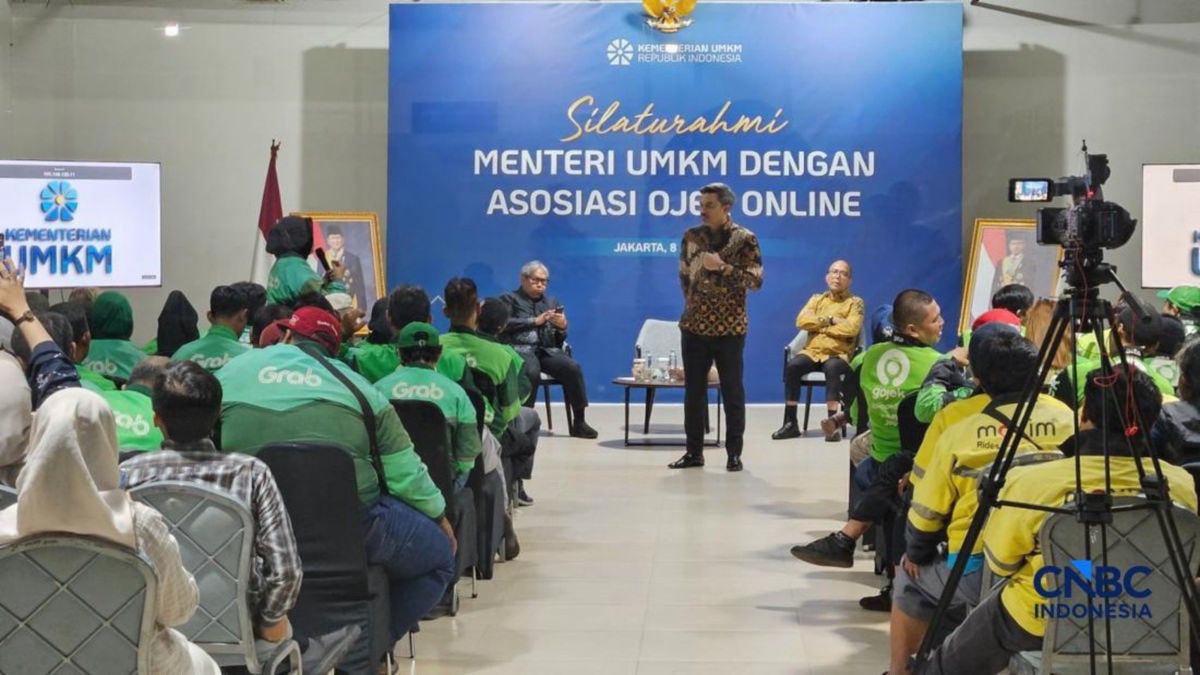 Menteri Maman Minta Ojol Laporkan Potongan Komisi di Atas 8%