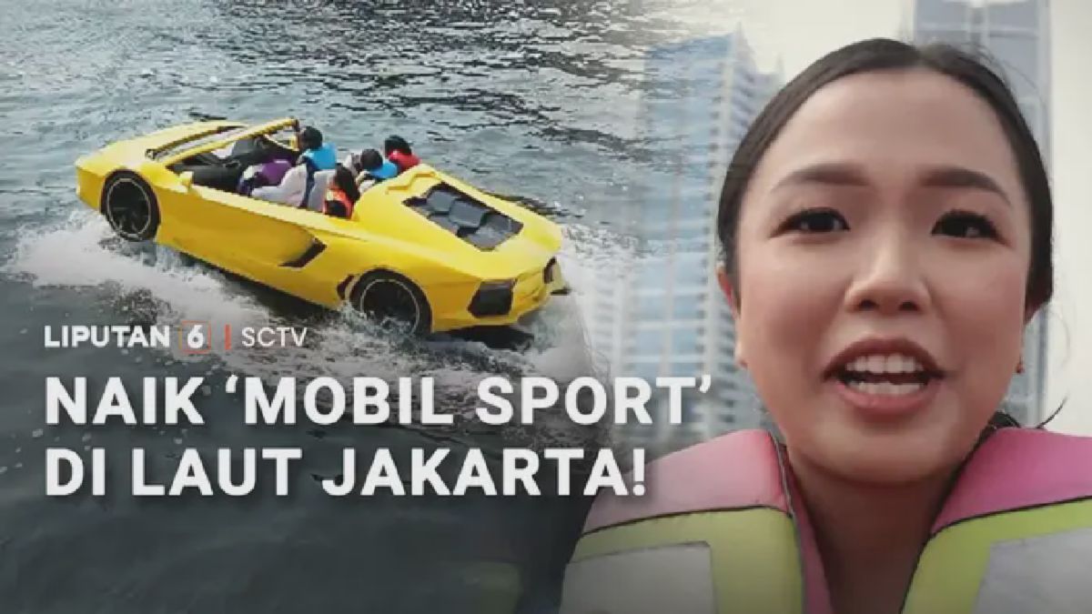 Wisatawan Bisa Pacu Mobil Sport di Laut Jakarta Kini