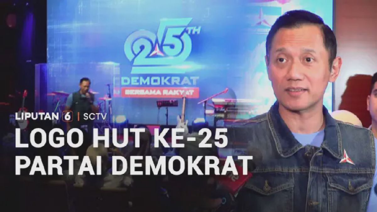 Jelang HUT ke-25, Partai Demokrat Luncurkan Logo dan Silaturahmi 360