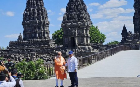 Modi Janji ke Prabowo, Restorasi Candi Prambanan Rampung Sebelum 2029
